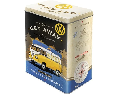 Nostalgic Art NOSTALGIC-ART Voorraadblik L Volkswagen Bulli 3 L 3 Nostalgic Art NOSTALGIC-ART Voorraadblik L Volkswagen Bulli 3 L