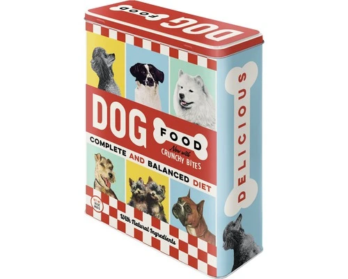 Nostalgic Art NOSTALGIC-ART Voorraadblik XL Dog Food 4 L 4 Nostalgic Art NOSTALGIC-ART Voorraadblik XL Dog Food 4 L - Afbeelding 2