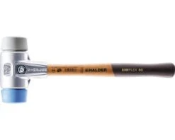 HALDER Kunststof Hamer Simplex Ø 40 Mm TPE Soft-TPE Mid (aluminium Behuizing)