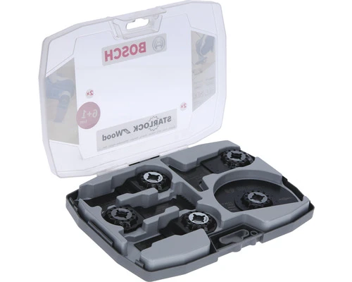 BOSCH Multitool Zaagbladset Starlock For Wood, 7-delig 3 BOSCH Multitool Zaagbladset Starlock For Wood, 7-delig