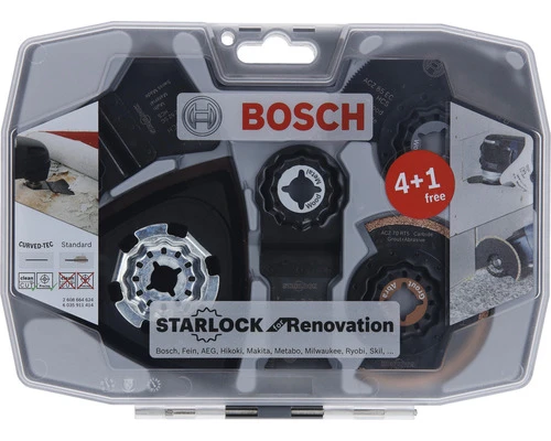 BOSCH Multitool Zaagbladset Starlock For Renovation, 8-delig 4 BOSCH Multitool Zaagbladset Starlock For Renovation, 8-delig - Afbeelding 2