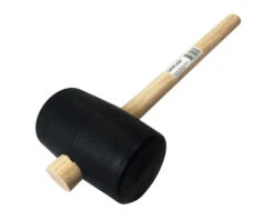 GRIPLINE Rubber Hamer Nr. 4 Zacht Zwart
