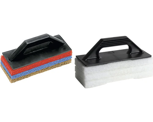 RUBI Reinigingsspaan Superpro 25 Cm Met 3 Schuursponzen 3 RUBI Reinigingsspaan Superpro 25 Cm Met 3 Schuursponzen