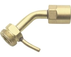 SIEVERT Halspijp 7 Cm Messing