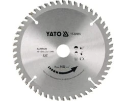 YATO Cirkelzaagblad YT-60905 160x20x2,2 Mm 52T
