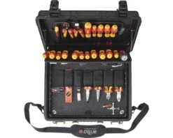 WIHA Gereedschapskoffer Elektricien Competence XL, 83-delig