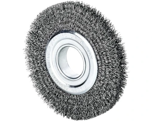 LESMANN Ronde Borstel Ø 200 Mm X 24-27 Mm Staaldraad 4 LESMANN Ronde Borstel Ø 200 Mm X 24-27 Mm Staaldraad - Afbeelding 2