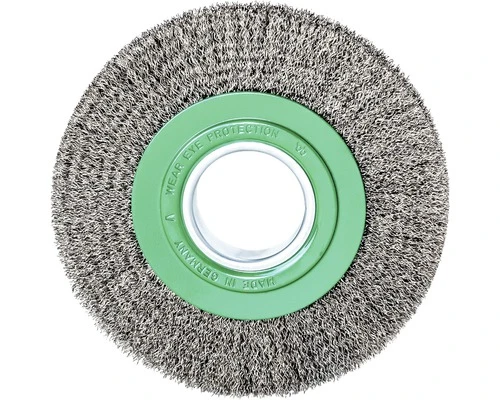 LESMANN Ronde Borstel Ø 150 Mm X 22-24 Mm RVS 2 LESMANN Ronde Borstel Ø 150 Mm X 22-24 Mm RVS