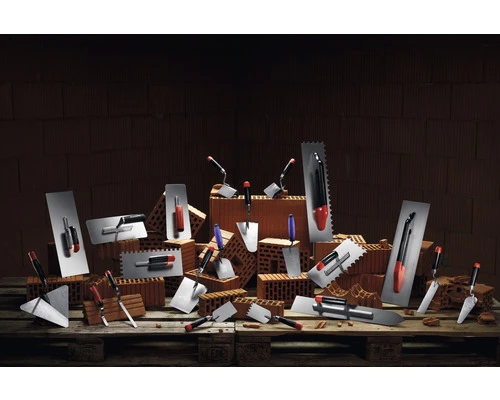 MAURERLOB Plakspaan Gebogen Roestvrij Staal 130x280 Mm 4 MAURERLOB Plakspaan Gebogen Roestvrij Staal 130x280 Mm - Afbeelding 2