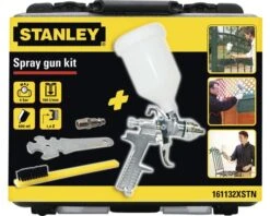 STANLEY Verfpistool Met Bovenbeker Gravity -Gereedschap Gerelateerd DV 8 8432025 01 4c NL 20191107111756