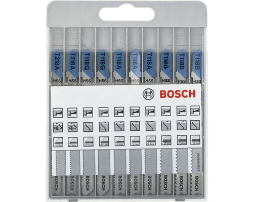BOSCH Decoupeerzaagblad Set X-Pro Line Voor Metaal 10-dlg 3 BOSCH Decoupeerzaagblad Set X-Pro Line Voor Metaal 10-dlg