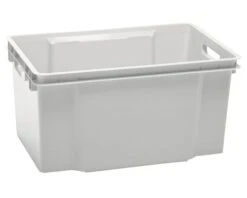 ALLIBERT Opbergbox Crownest Grijs 50 Ltr